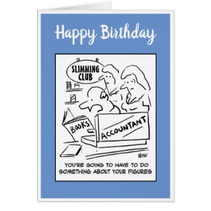 Buchhalter in einem Slimming Club