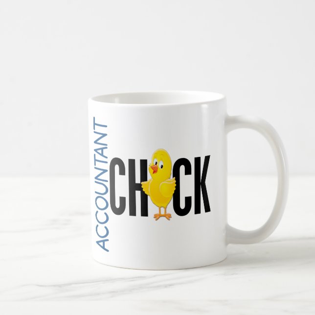 Buchhalter-Küken Tasse (Rechts)