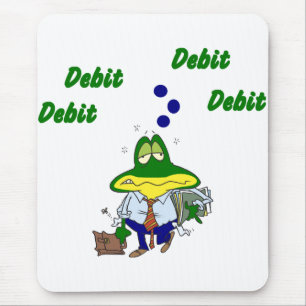 Buchhalter-Mausunterlage Mousepad