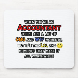 Buchhalter... OMG WTF LOL Mousepad