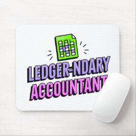 Buchhalter - Zitat von lustigen Buchhaltern Mousepad