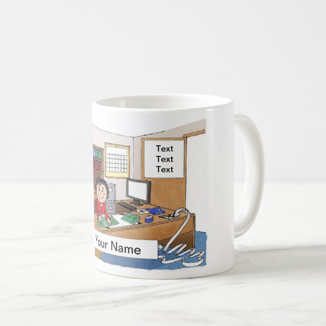 Buchhalterin Tasse (VorderseiteRechts)