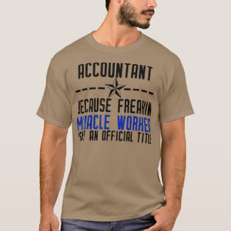 Buchhalterstolz T-Shirt