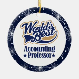 Buchhaltungs-Professor Gift Ornament