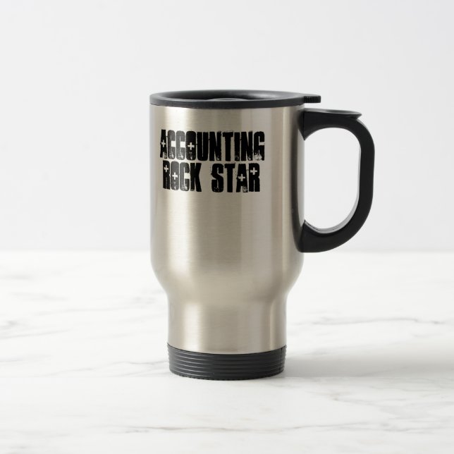 Buchhaltungs-Rockstar Reisebecher (Rechts)