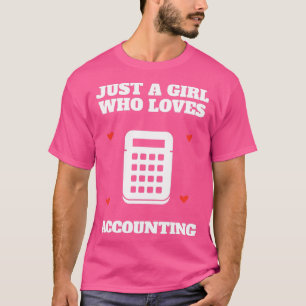 Buchhaltungsbuchhalter Frau Girl Geschenk T-Shirt