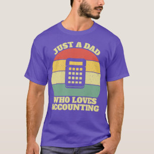 Buchhaltungsbuchhalter Vater Geschenkidee T-Shirt