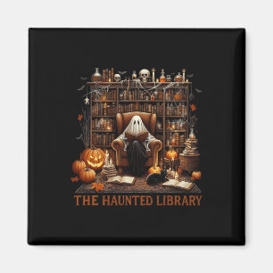 Buchhandlung Halloween Vintage Gruselige Buchliebh Magnet