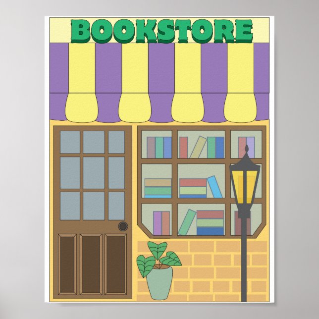Buchhandlung Poster (Vorne)