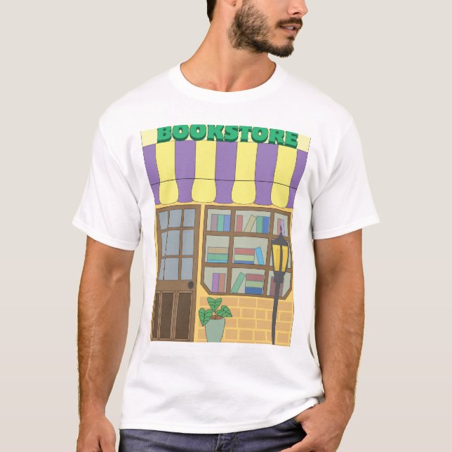 Buchhandlung T-Shirt (Vorderseite)
