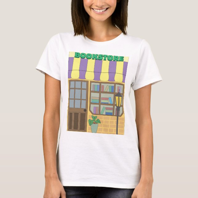 Buchhandlung T-Shirt (Vorderseite)