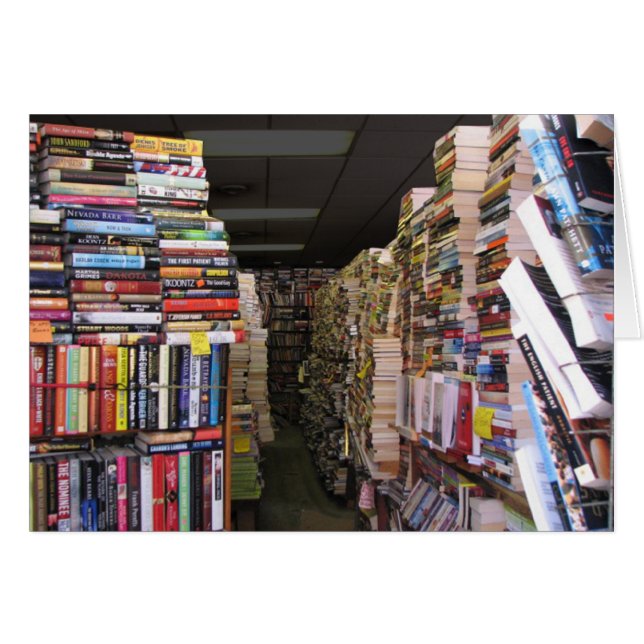 Buchkarte (Vorderseite (Horizontal))