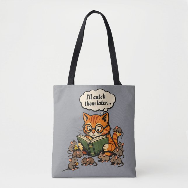 Buchkatze (Vorderseite)