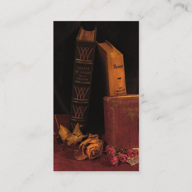 Buchladen Visitenkarte (Vorderseite)