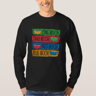 Buchlesebuch Worm Bibliophilen Nerds Libraria T-Shirt