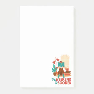 Buchleseliebhaber Woche Post-it Klebezettel