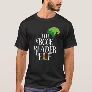 Buchleser-Elf passende Familiensgruppe Weihnachten T-Shirt