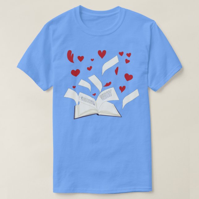Buchlesung Lover Library Buch Nerd Bibliothekar T-Shirt (Design vorne)