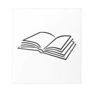Buchlesung Notizblock