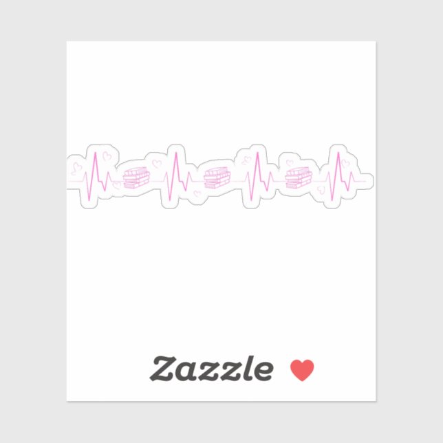 Buchliebhaber Aufkleber (Blatt)