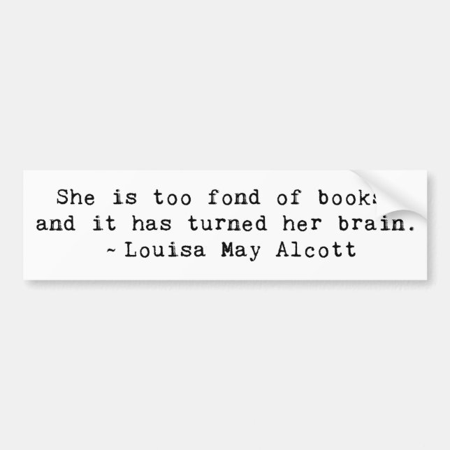 Buchliebhaber Autoaufkleber (Vorne)