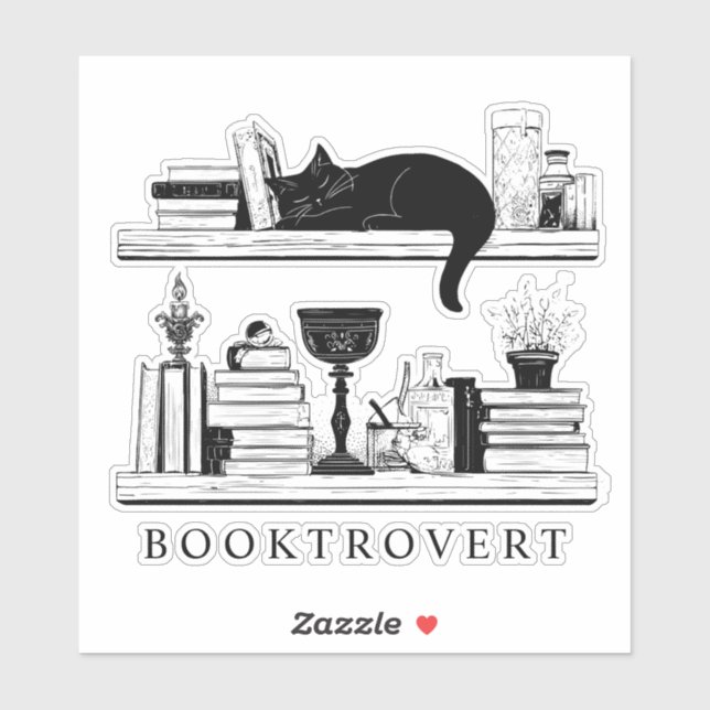 Buchliebhaber Book Lover's  Aufkleber (Blatt)