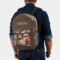 Buchliebhaber - Braun Wildleder - Mit Monogramm