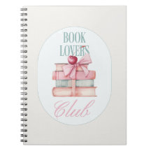Buchliebhaber-Club-Notizbuch