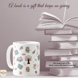 Buchliebhaber-Design 11oz Kaffeetasse