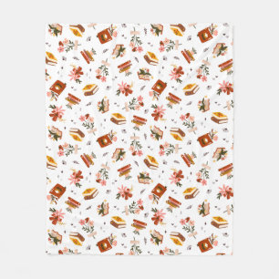 Buchliebhaber Fleecedecke