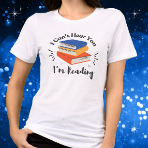 Buchliebhaber, ich kann dich nicht hören, ich lese Tri-Blend shirt