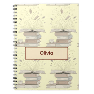 Buchliebhaber-Illustration mit offenem Buch