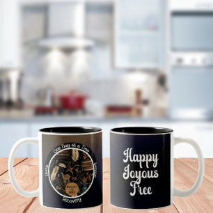 Buchliebhaber - Individuelles Geschenk zur Nüchter Zweifarbige Tasse