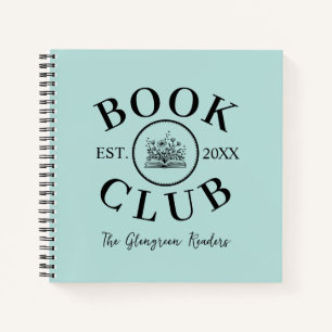 Buchliebhaber Leserclub Personalisiertes Notebook Notizbuch