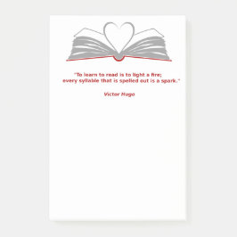 Buchliebhaber Post-It-Notes Post-it Klebezettel