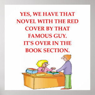 Buchliebhaber Poster