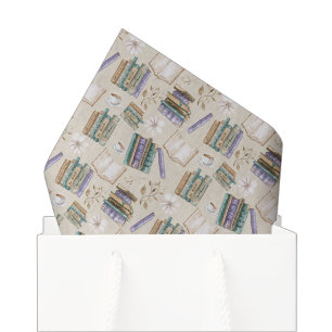 Buchliebhaber Seidenpapier in Creme