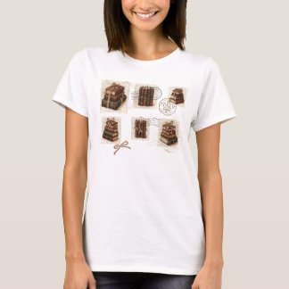 Buchliebhaber-Stempel-T-Shirt T-Shirt