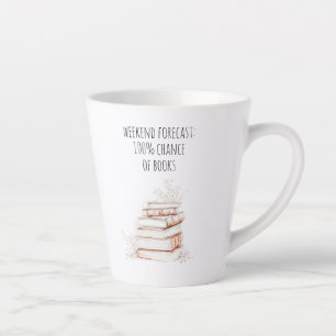Buchliebhaber-Typografie Milchtasse