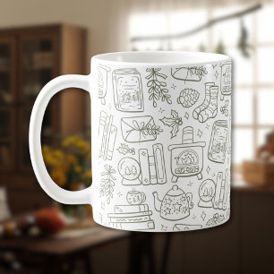Buchliebhaber Weihnachten Buchliebhaber Winter Cot Kaffeetasse