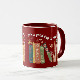 Buchliebhaber Zitat, es ist ein guter Tag, ein Buc Tasse