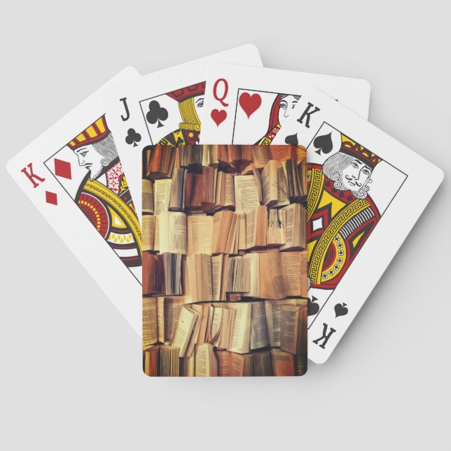 Buchliebhaberkarten! Spielkarten (Rückseite)