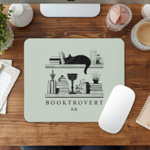 Buchliebhabers Monogramm Anfangsbuchstaben Booktro