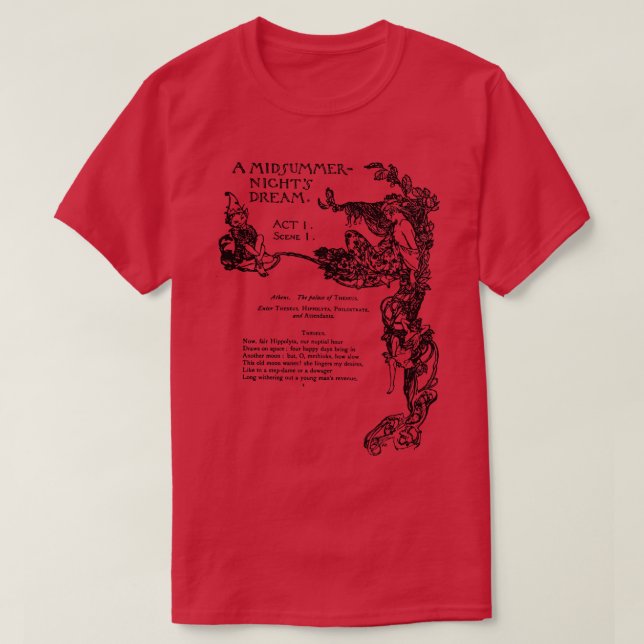 Buchliteratur-Dichter Shakespeare 21 T-Shirt (Design vorne)