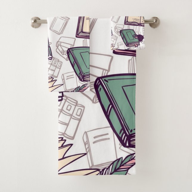 Buchmuster Badhandtuch Set (Insitu)
