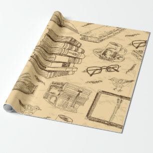 Buchmuster Geschenkpapier