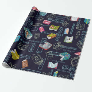 Buchmuster Geschenkpapier