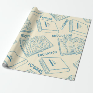 Buchmuster Geschenkpapier