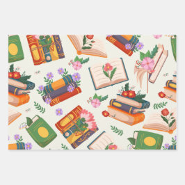 Buchmuster Geschenkpapier Set