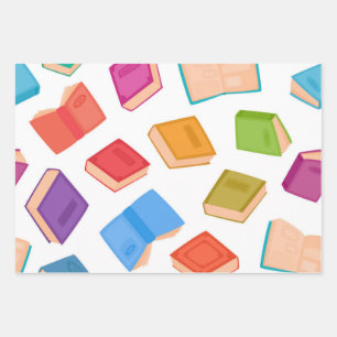 Buchmuster Geschenkpapier Set